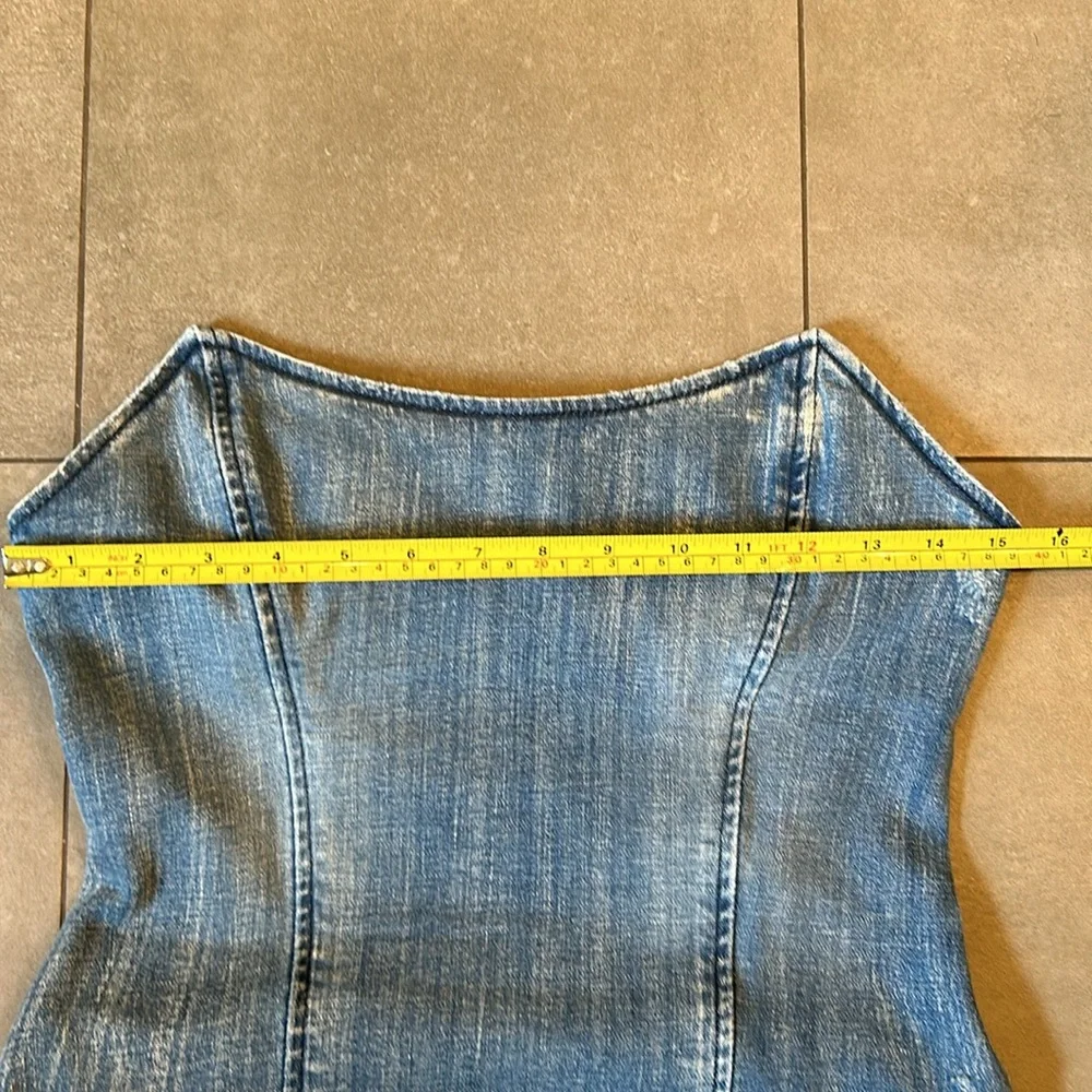 Retrofete Andy Denim Dress - Picture 10 of 16